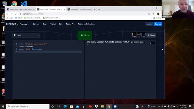 Bash Scripting: Variable assignment and echo command смотреть онлайн