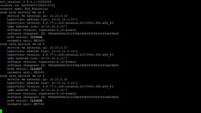 How to find the machine type and serial number for ThinkAgile HX Series systems using Nutanix CLI смотреть онлайн