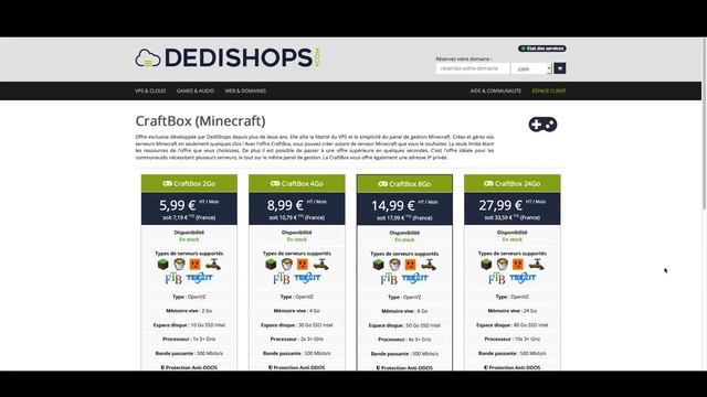 CONSEILS POUR CRÉER SON SERVEUR MINECRAFT ! BIEN CHOISIR SON HÉBERGEUR ! смотреть онлайн