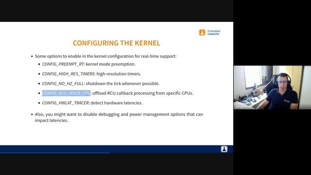 Challenges and techniques to use Linux in Real Time Systems смотреть онлайн