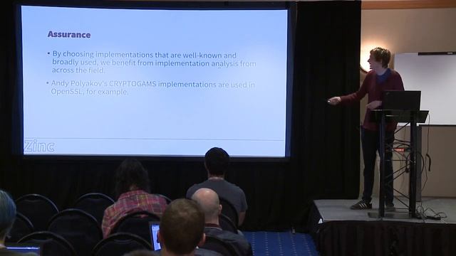 LPC2018 - Zinc: Minimal Light-weight Kernel Cryptography API смотреть онлайн