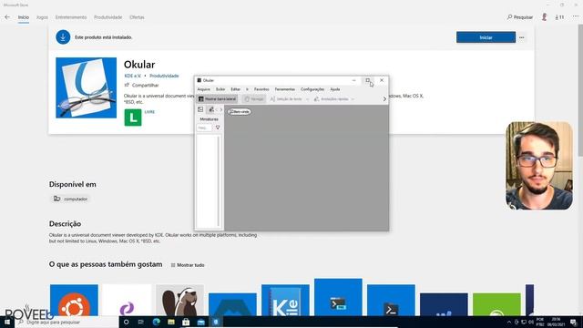 LEITOR DE PDF LEVE E LIVRE - Como instalar o Okular no Ubuntu e no Windows смотреть онлайн
