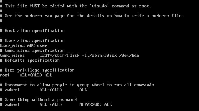 Linux Administration - Visudo смотреть онлайн