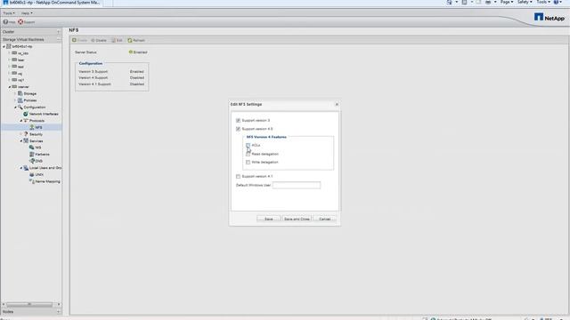 How to Enable NFSv4 on a vServer (SVM) in OnCommand System Manager by Nicholas Lee Fagan смотреть онлайн