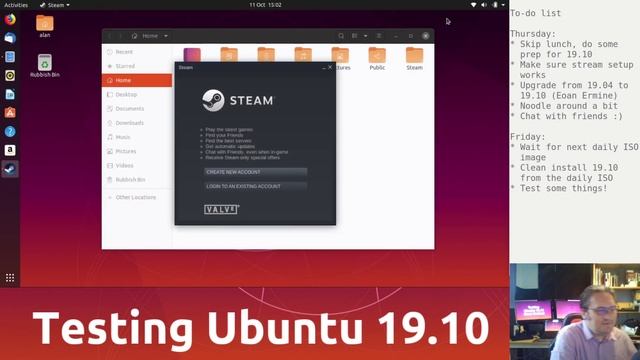 Testing Ubuntu 19.10 before release смотреть онлайн