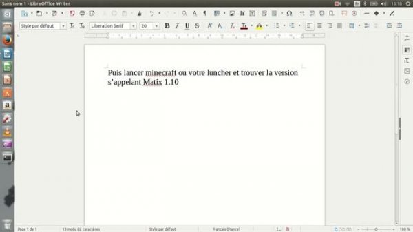 cheat minecraft 1.10 sur linux
