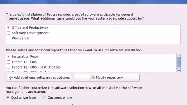 Install Fedora 12 Linux смотреть онлайн