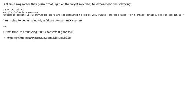 System is booting up. Unprivileged users are not permitted to log in yet смотреть онлайн