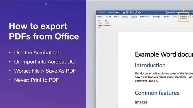 How to make accessible PDFs - Web Accessibility смотреть онлайн