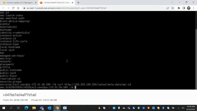 How to Retrieve Metadata of Amazon linux EC2 Machine #aws #devopscourse #devops смотреть онлайн
