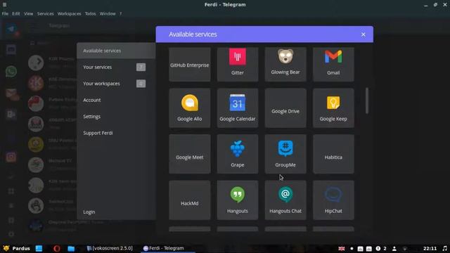 Ferdi - Linux programs #23 смотреть онлайн