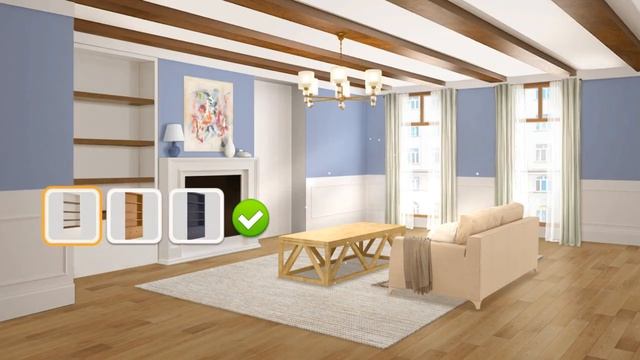 Sweet Home Design & Blast - Episode 2 - Living Room - Gameplay смотреть онлайн