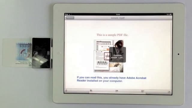 Mobile Signer: Electronic Signature with CERES/FNMT/APE in IPAD смотреть онлайн