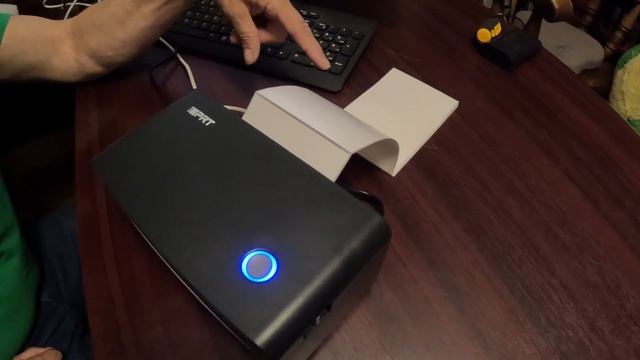BigRigTravels tries out the new ID PRT Thermal 4x6 printer for postage смотреть онлайн