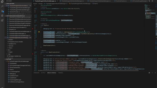 Unity3d with AR Foundation - How To Add An AR Tracked Image Manager At Runtime? смотреть онлайн