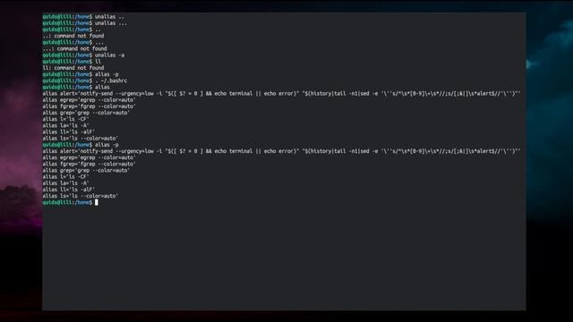 Linux Terminal Basics: Alias Command смотреть онлайн