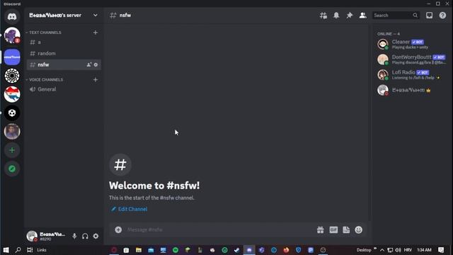 How to make a NSFW Channel on Discord in 2023-TUTORIAL!! смотреть онлайн