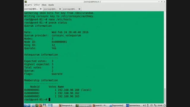 Webinar Escola Linux - Virtualização com Cluster e Alta Disponibilidade com Proxmox® 4 смотреть онлайн