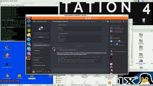 HOW TO INSTALL DISCORD ON LINUX MANJARO [ PS4 LINUX ] PORTABLE смотреть онлайн