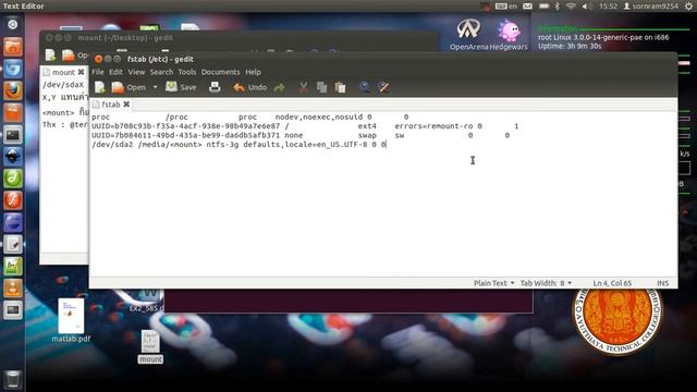 Automount partition [linux : ubuntu] смотреть онлайн