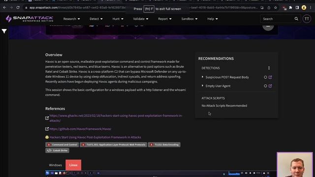 WREAKING HAVOC: Hunting for Havoc C2 and Exorcising Demons from your Network | Threat SnapShot смотреть онлайн