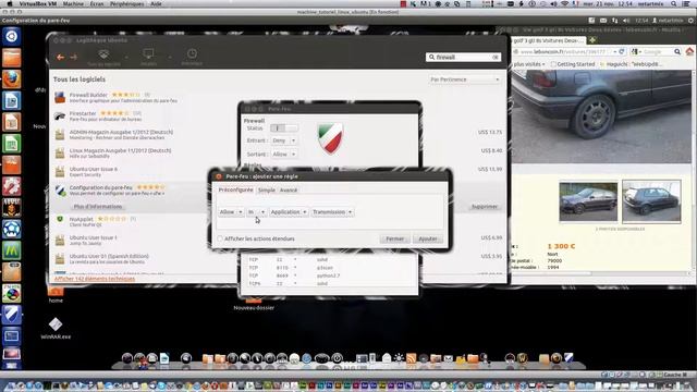 Linux ubuntu ajouté un pare feu (Firewall) pour contrôlé les connexions entrantes et sortantes смотреть онлайн