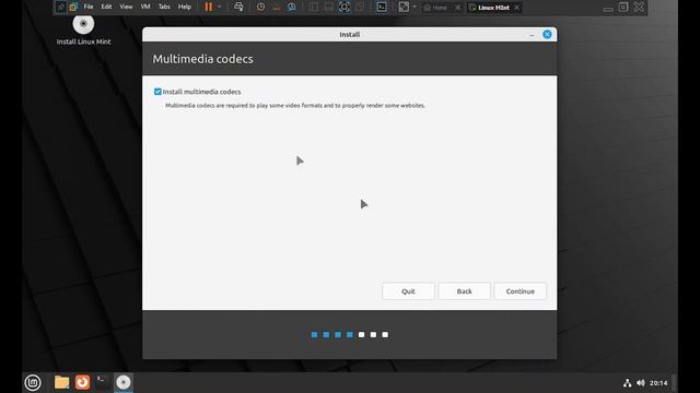 How to Install Linux Mint on VMware Workstation 17 смотреть онлайн