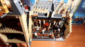 Собрал Лего Гарри Поттер Большой зал Хогвартса. Justice Magician 11007. LEGO Harry Potter 75954