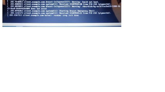Unix & Linux: System boots into Dracut mode in CentOS 7 смотреть онлайн
