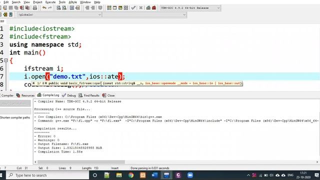 File Concept in C++ part #2 explain tellg() and seekg() in Gujarati | [ Class #25 ] смотреть онлайн