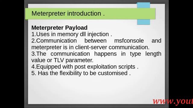 Metasploit #3 Introduction to Meterpreter смотреть онлайн