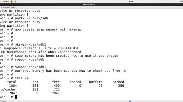 How to add swap memory in linux смотреть онлайн