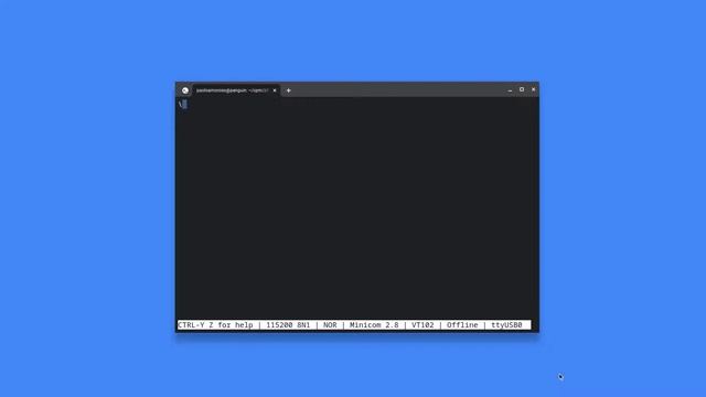 CP/M twirling bar animation on Z80-MBC2 смотреть онлайн