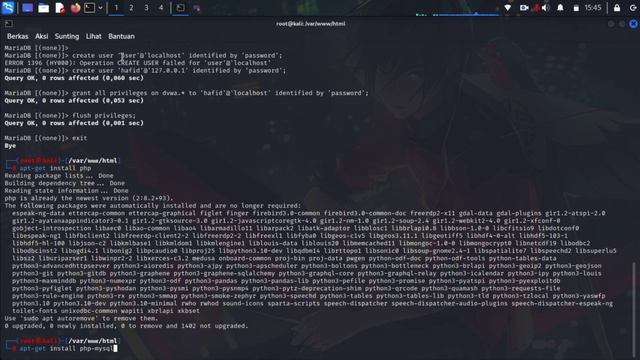 213307047_Tutorial Cara Instal DVWA di KALI LINUX 2022 смотреть онлайн