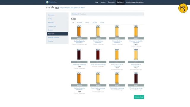 Taplist - Digital barmeny! Få oversikt over fatene dine og hva du har på tapp! смотреть онлайн