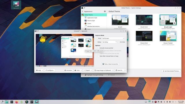 Manjaro Linux - Plasma - tips for seniors on Themes. смотреть онлайн
