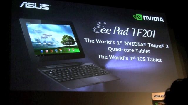 ASUSとNVIDIAの日本法人トップが「Eee Pad TF201」の狙いを語る смотреть онлайн