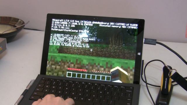 Surface Pro 3 - Thermal Throttling Examined under Linux - Minecraft смотреть онлайн