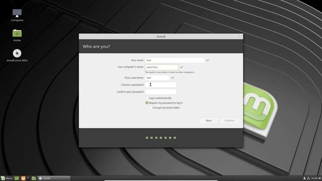 Linux Mint 19 Cinnamon Installation смотреть онлайн