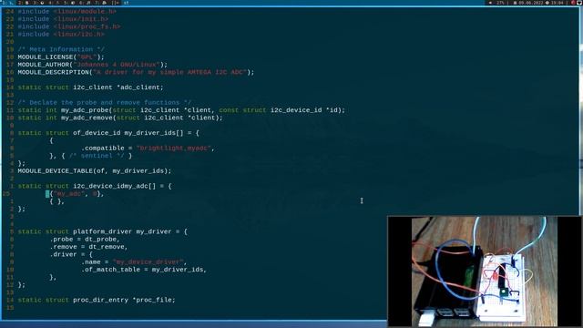 Let's code a Linux Driver - 22: Device Tree driver for an I2C Device смотреть онлайн