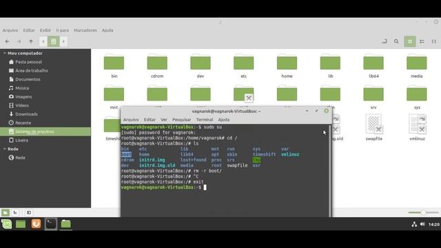 Restaurar o sistema com TimeShift no linux mint. смотреть онлайн