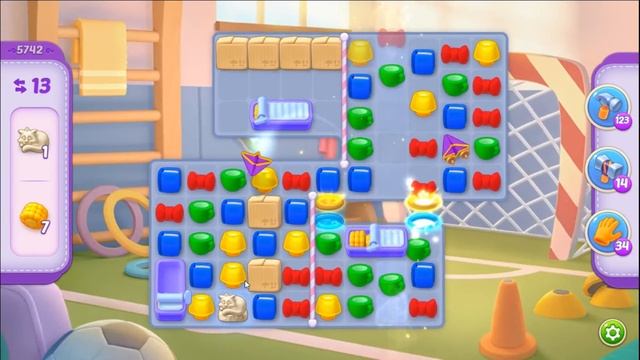 Homescapes Level 5742 - NO BOOSTERS 🏠 | SKILLGAMING ✔️