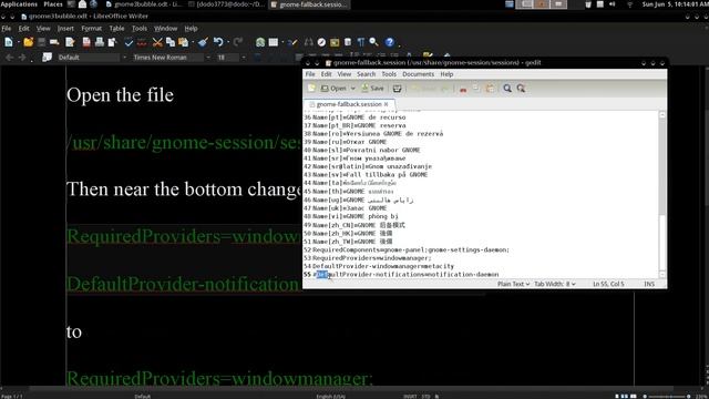 Turn Off Notification Bubbles Gnome 3 Fallback Arch GNU / Linux смотреть онлайн