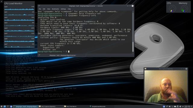 Gentoo Tidbits - 'cpupower' command script смотреть онлайн
