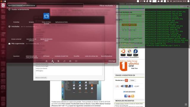 INSTALAR TEMAS TREVILLA E ICONOS EN UBUNTU MINT 13.04/12.10/12.04/LINUX UBUNTU LINUX UBUNTU смотреть онлайн