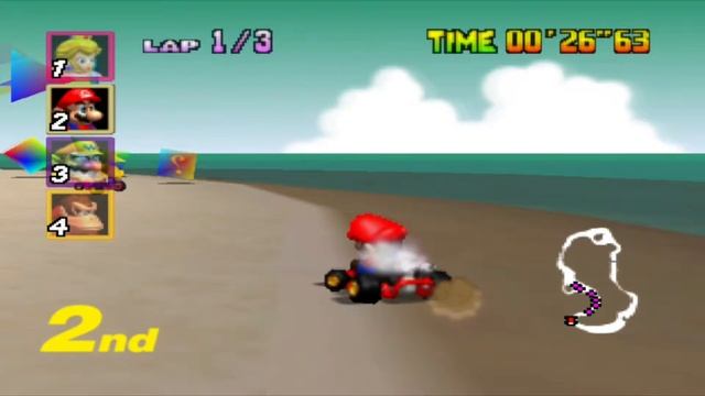 GPD XD: Mupen64Plus FZ - N64 - Mario Kart 64 смотреть онлайн