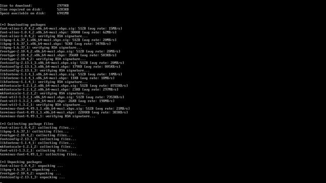 How to Change Linux Console Fonts using Void Linux смотреть онлайн