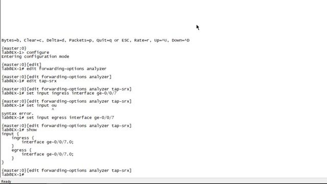 Configuring Port Mirroring: EX Series and QFX Series смотреть онлайн