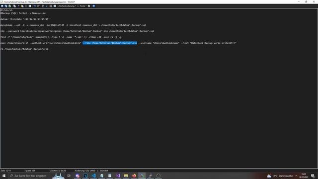 Linux Debian Server Einrichten & Konfigurieren - Automatische Datenbank Backups #6 [GER] смотреть онлайн