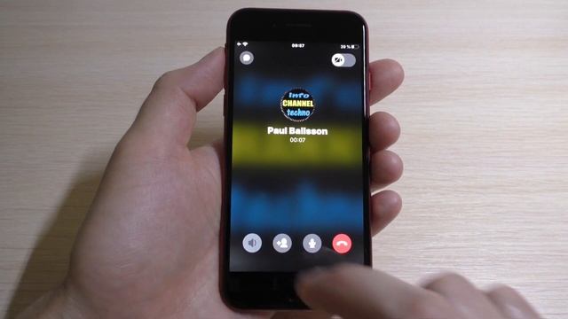 Facebook Messenger Incoming Call (iOS) смотреть онлайн